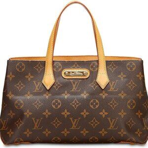 Limited Edition  iAuthentic LouisVuitton Wilshire PM Tote Monogram Canvas FRANCE